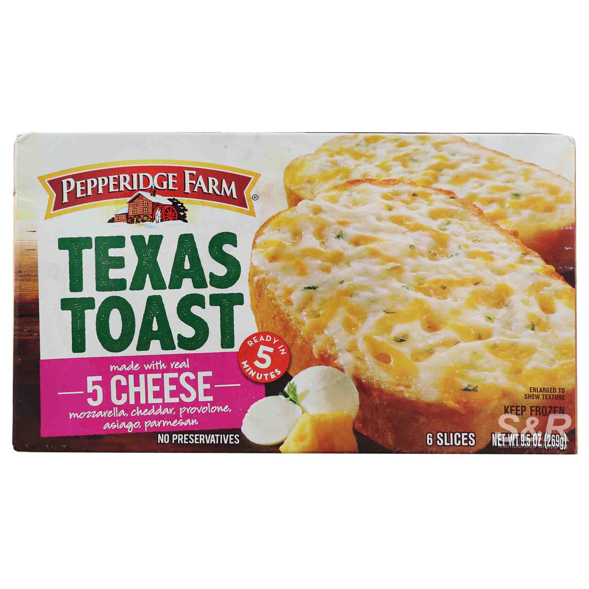 Pepperidge Farm 5 Cheese Texas Toast Bread 269g